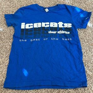 Cheer Athletics Youth Size 10 Icecats Tshirt